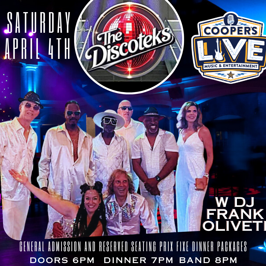 The Discoteks Dance Party w DJ Frank Oliveti - Dinner and A Show